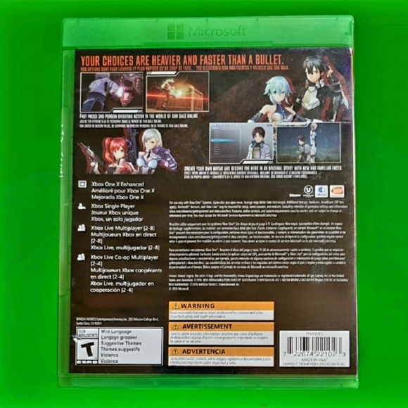 SWORD ART ONLINE: FATAL BULLET ~ XBOX ONE - Picture 2 of 4